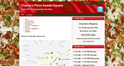Desktop Screenshot of pizzacharlies.com